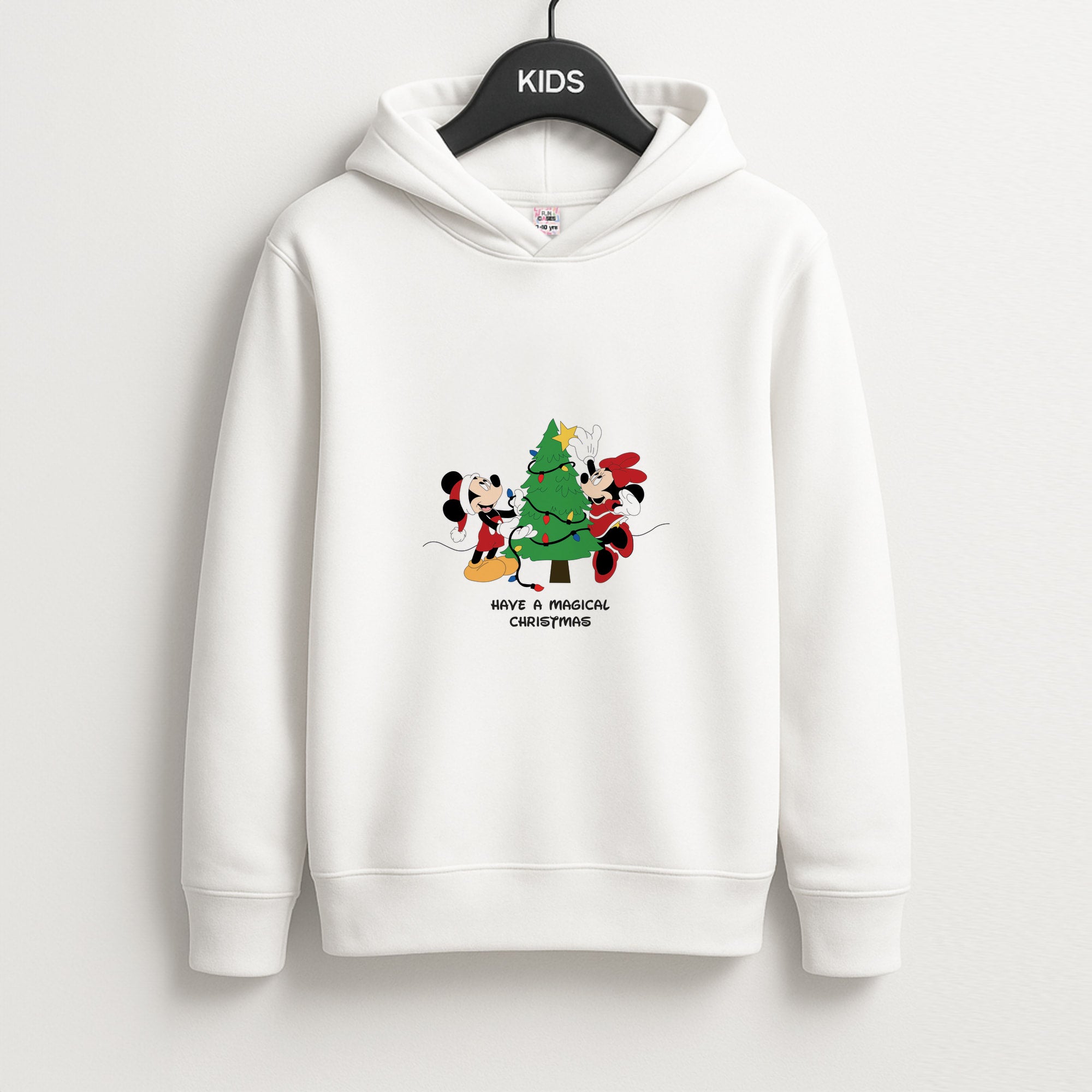 Festive Fairytale Mice - Christmas Unisex Kids Hoodie