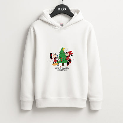 Festive Fairytale Mice - Christmas Unisex Kids Hoodie
