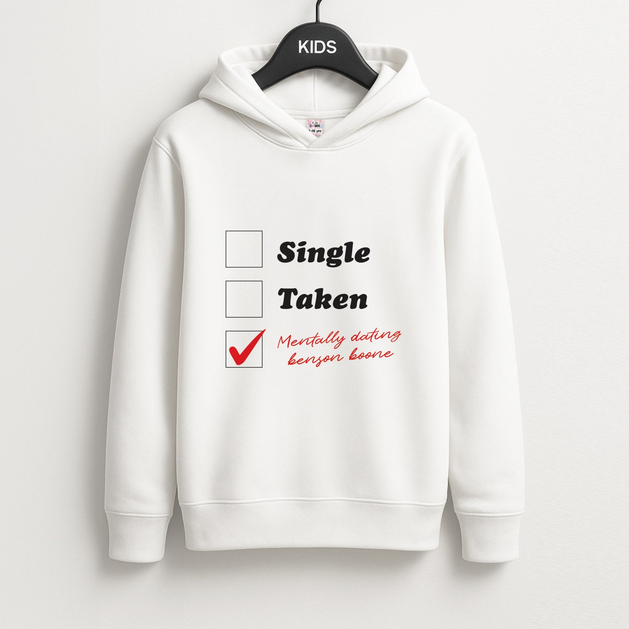 Mentally Dating Benson Kids Hoodie