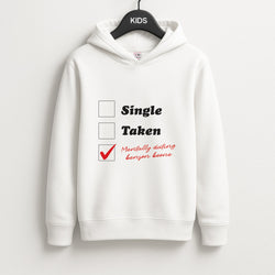Mentally Dating Benson Unisex Kids Hoodie