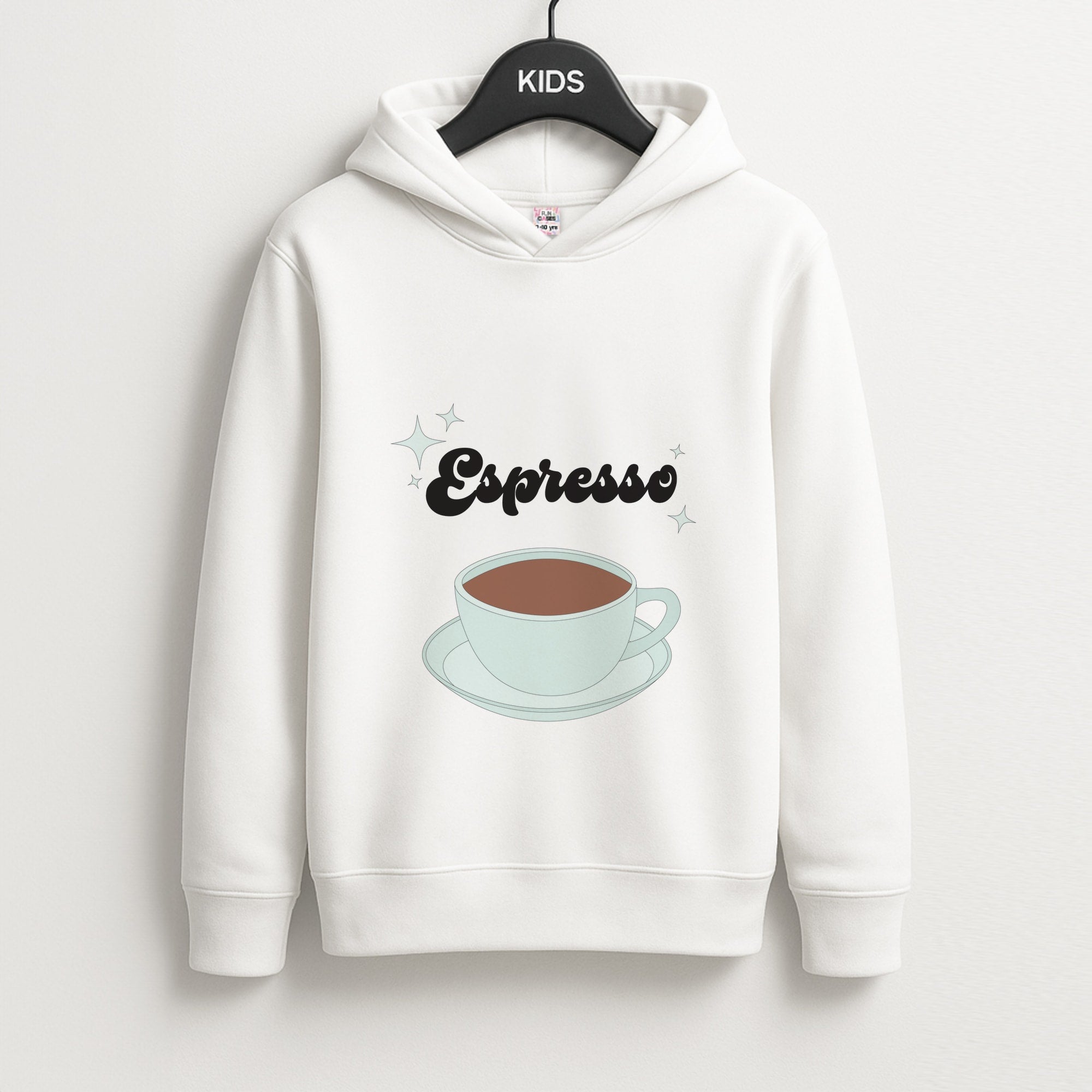 Espresso Kids Hoodie