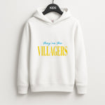They're The Villagers Blue Unisex Kids Hoodie