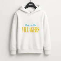 They're The Villagers Blue Kids Hoodie