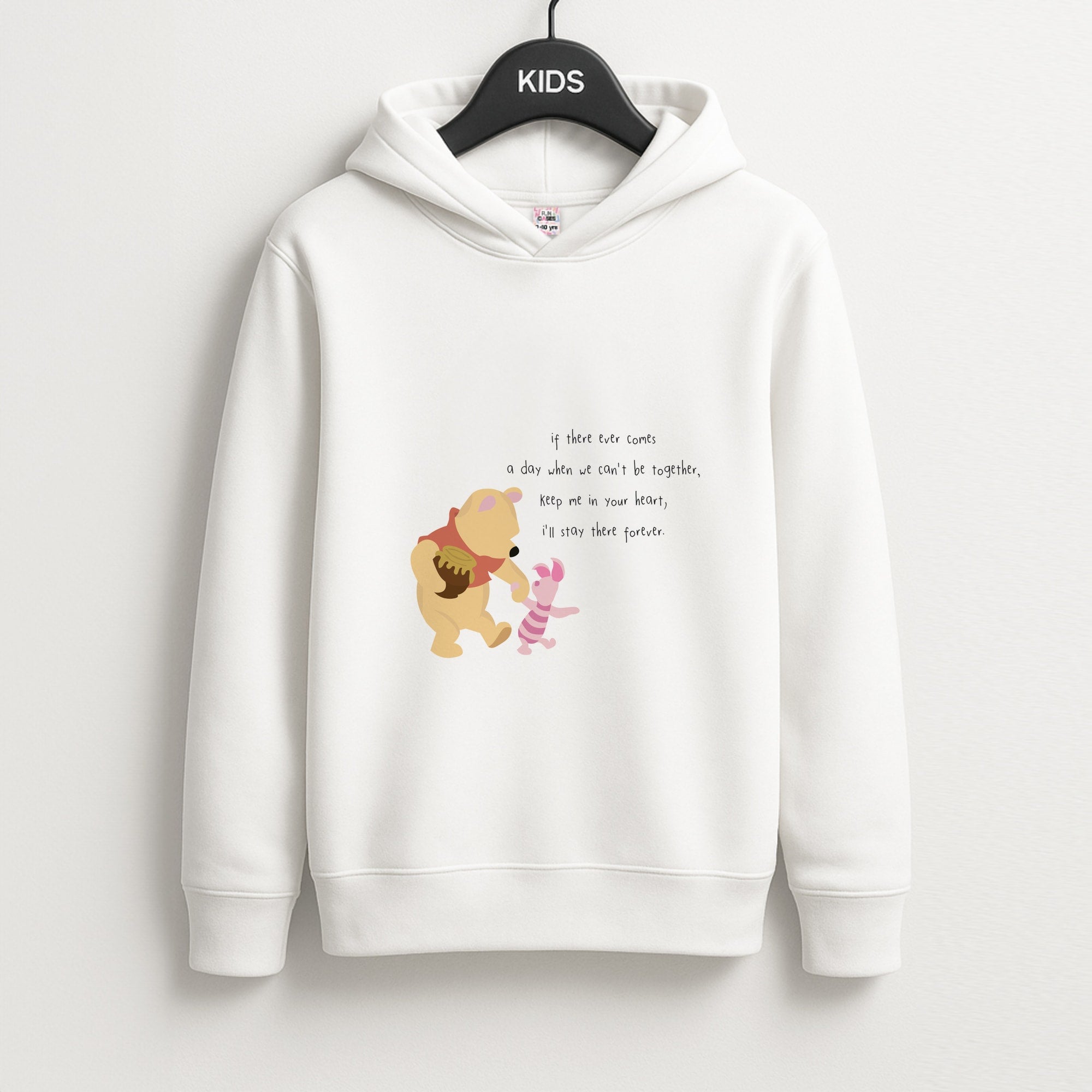 I'll Stay There Forever - Winnie Unisex Kids Hoodie