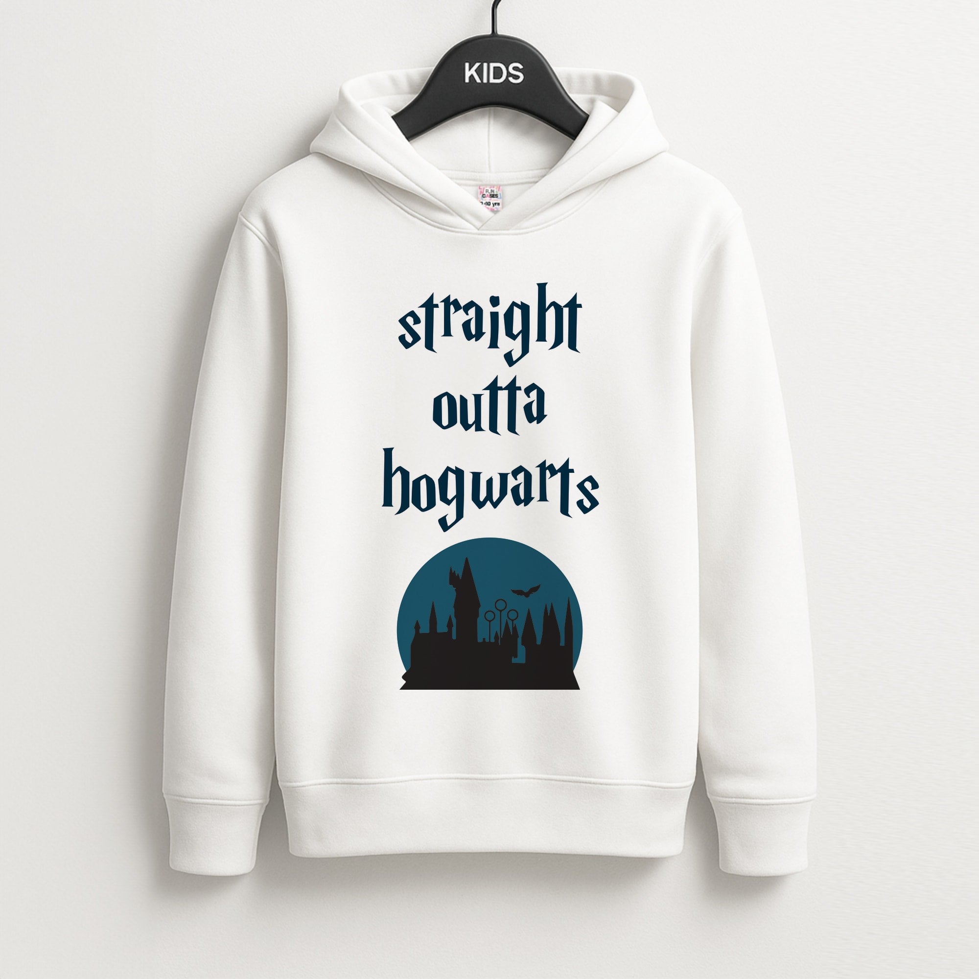 Straight Outta Hogwarts Kids Hoodie