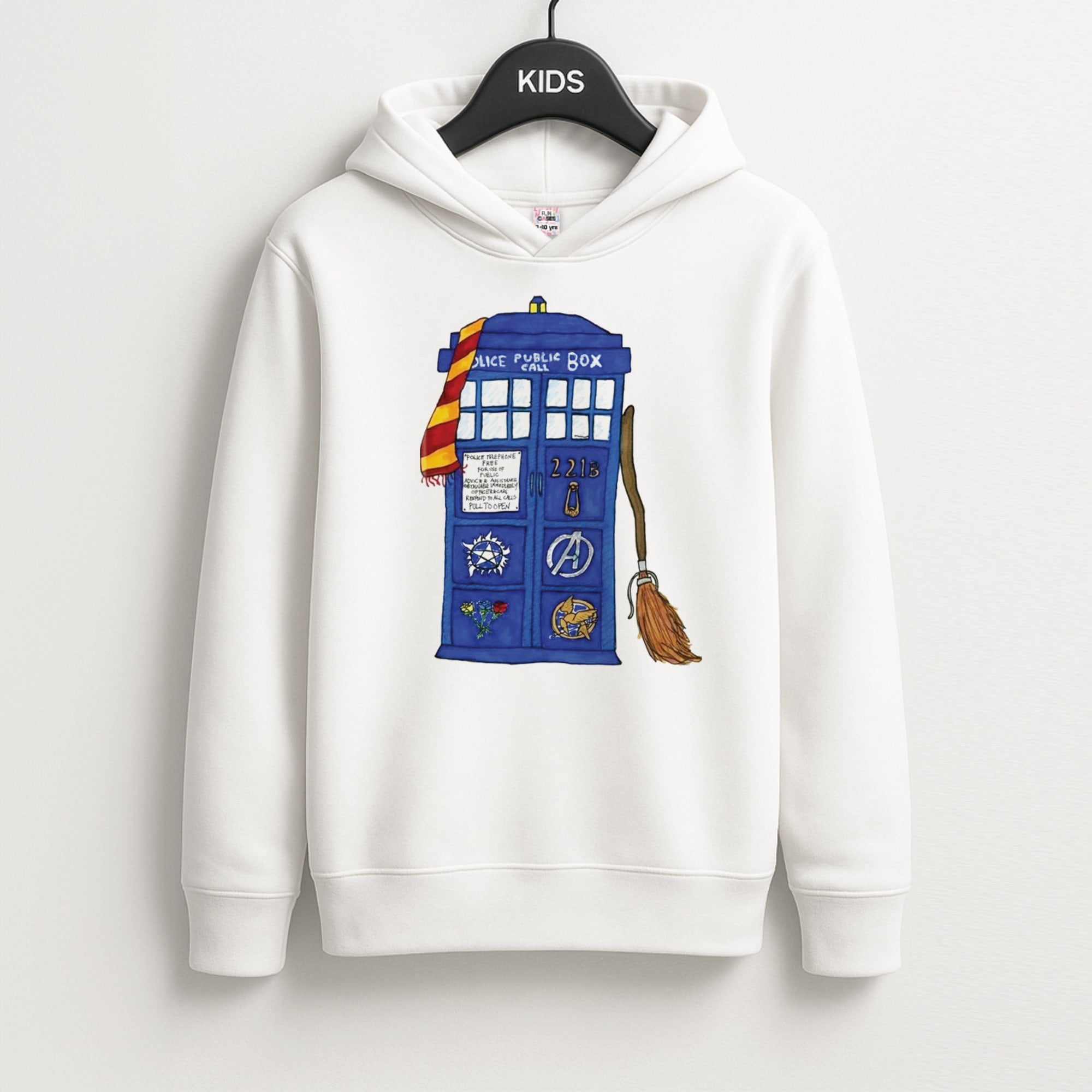 Multifandom Cartoon Kids Hoodie