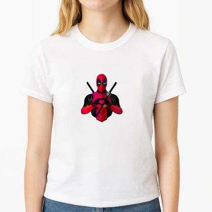 DP Unisex T-Shirt, worn by a female model