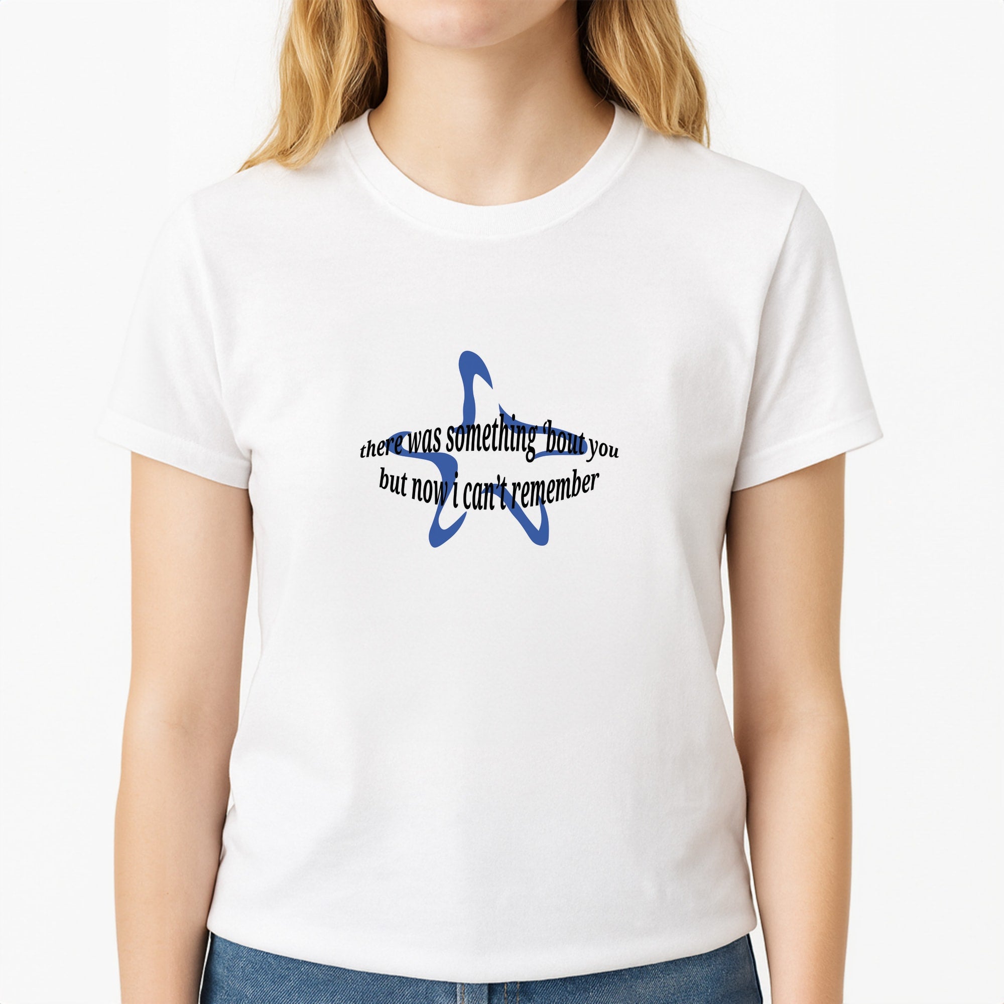 There Was Something About You - The 1975 Unisex T-Shirt, worn by a female model