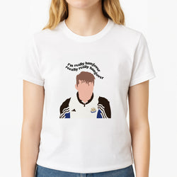 I'm Really Hungover - Fender Unisex T-Shirt, worn by a female model