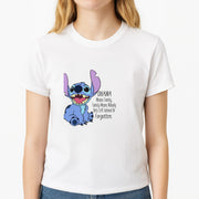 Ohana Means Family - Blue Alien T-Shirt 3