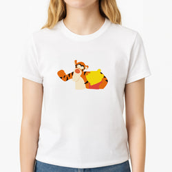 Tiger and Winnie - Winnie Unisex T-Shirt, worn by a female model