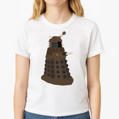Dalek Unisex T-Shirt, worn by a female model