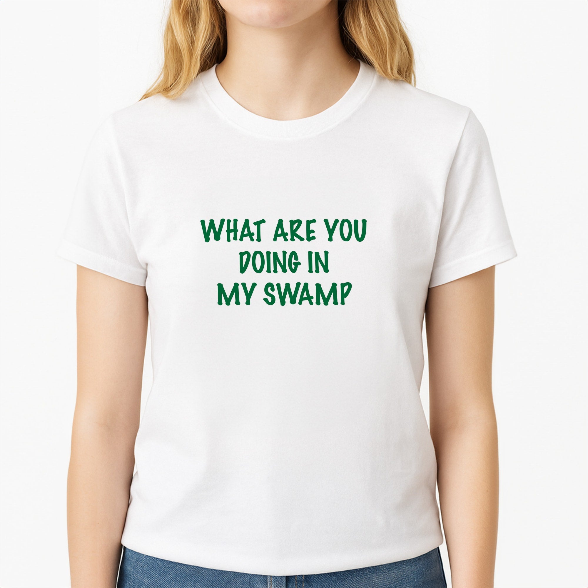 What Are You Doing In My Swamp - Green Ogre T-Shirt