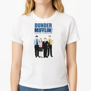Office Cartoon - Dunder Mifflin T-Shirt 3