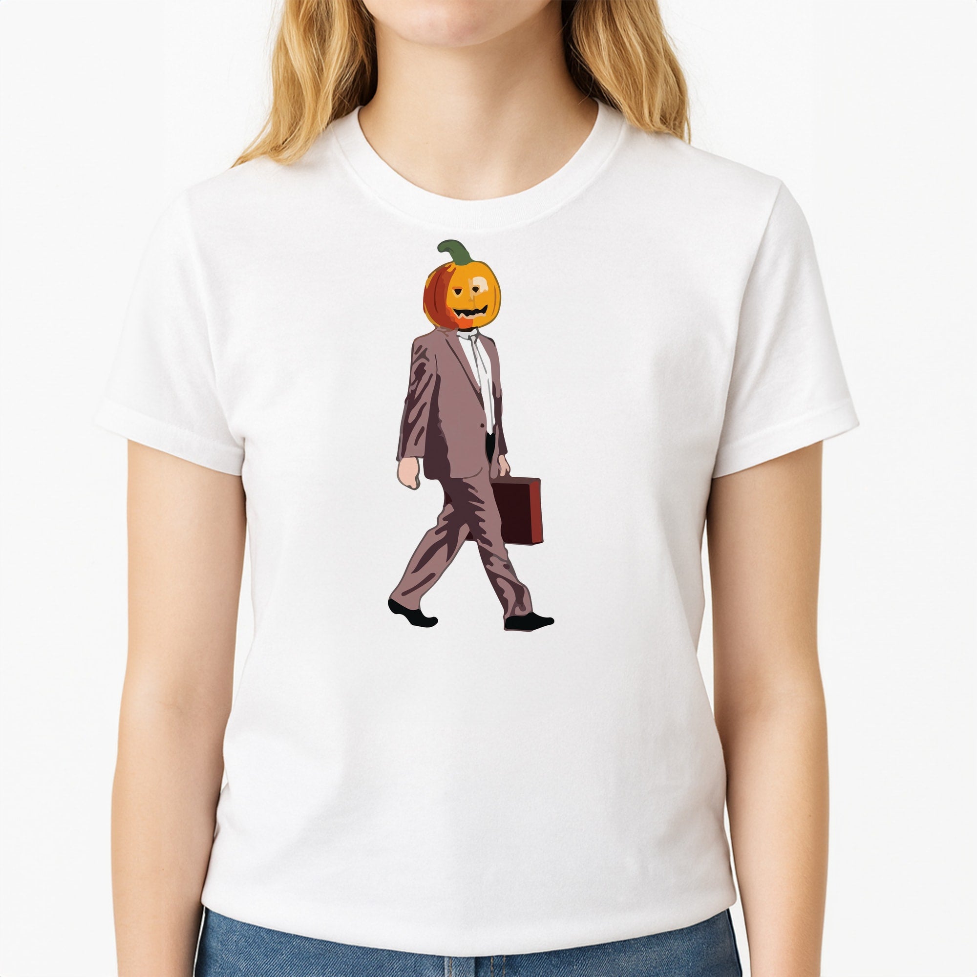 Dwight Pumpkin Head T-Shirt