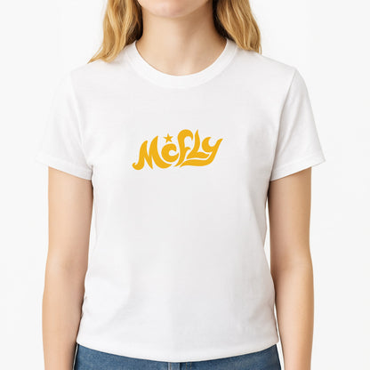 Star - McBand Unisex T-Shirt, worn by a female model