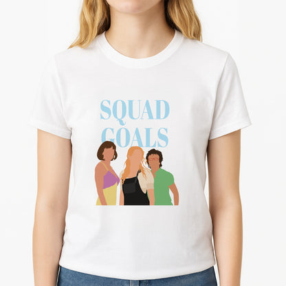 Squad Goals - Mamma Mia Unisex T-Shirt, worn by a female model