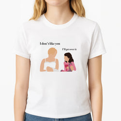 I'll Get Over It Unisex T-Shirt, worn by a female model