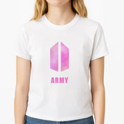 BTS Army Pink - K Pop T-Shirt 3