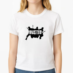 Splatter Text - Bust Band T-Shirt