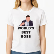 World's Best Boss - The Office T-Shirt 3