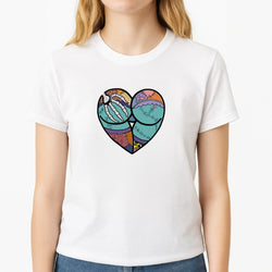 Sally And Jack Heart - TNBC T-Shirt