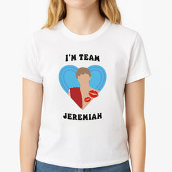 Team Jeremiah - TSITP Unisex T-Shirt, worn by a female model