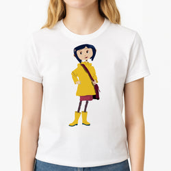 Cor - Halloween Unisex T-Shirt, worn by a female model