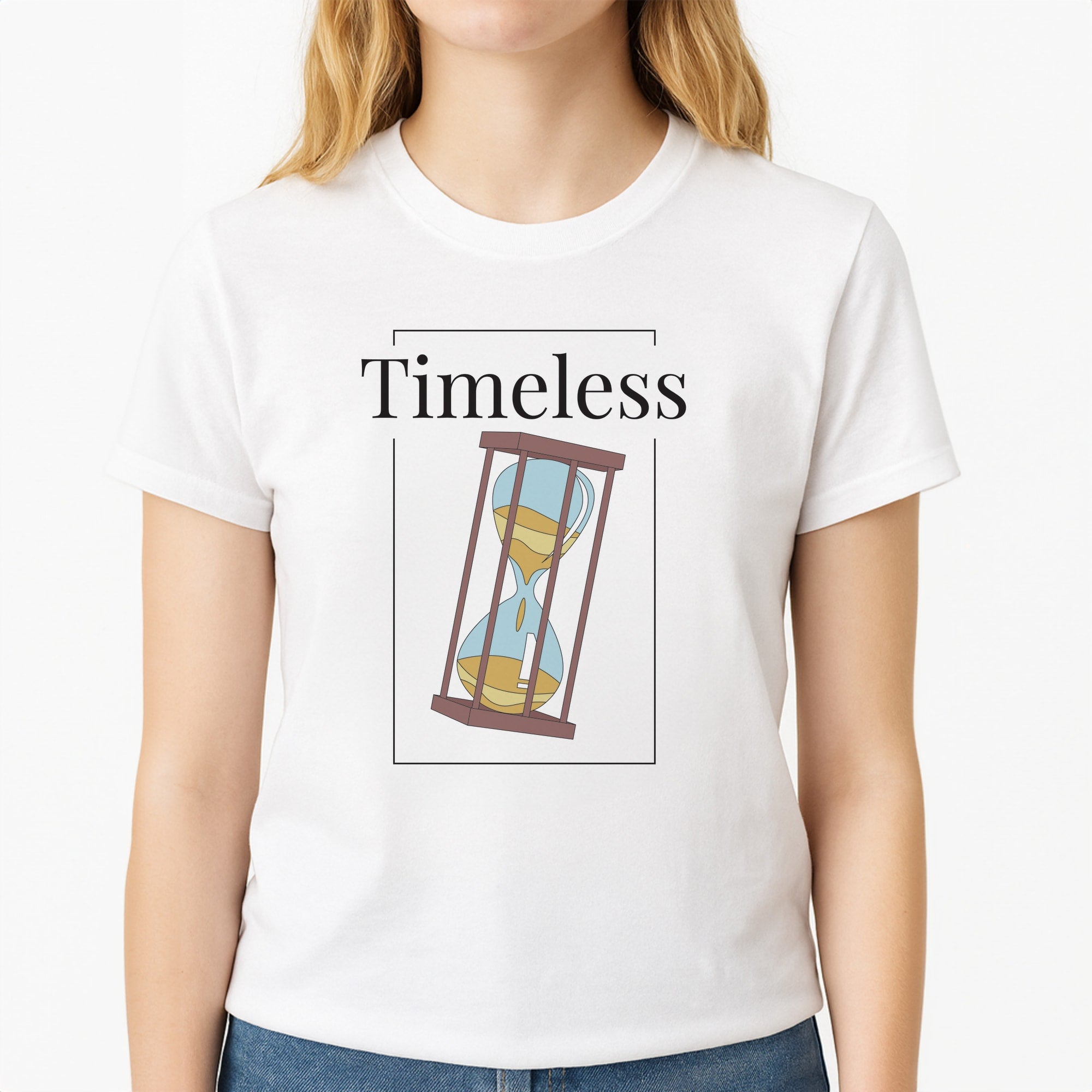 Timeless - N-Dubz Unisex T-Shirt, worn by a female model