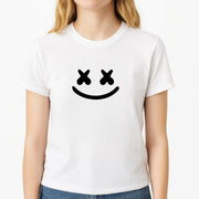 Blue White Helmet DJ T-Shirt 3