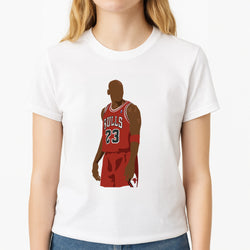 Jordan - Basketball Unisex T-Shirt, worn by a female model