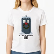 All I Want For Christmas Is Who - Doctor Who T-Shirt 3