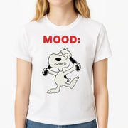 Mood Cartoon Beagle  T-Shirt 3