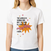 The World Is Gonna End - Fender T-Shirt 3
