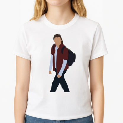 Unisex T-Shirt, worn by a female model