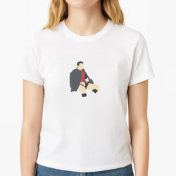 Richie McCaw - Rugby Unisex T-Shirt, worn by a female model