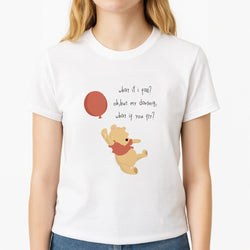 What If I Fail - Winnie Unisex T-Shirt, worn by a female model