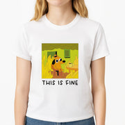 This Is Fine - Memes T-Shirt 3