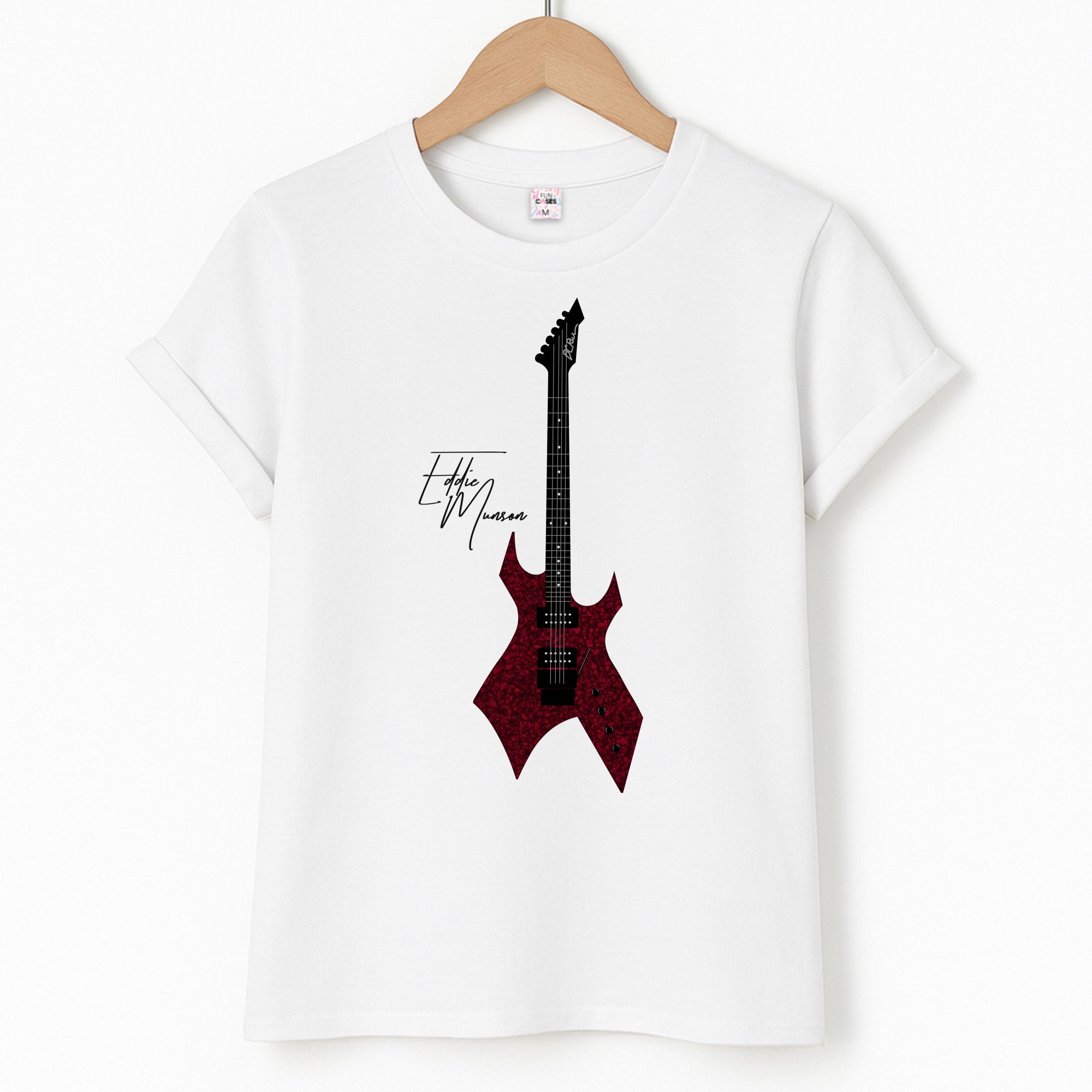 Eddie Munson Guitar T-Shirt