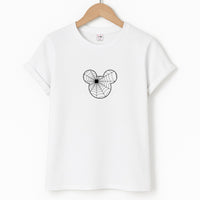 Fairytale Mouse Spider Web - Halloween T-Shirt