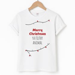 Merry Christmas Ya Filthy Animal Unisex T-Shirt