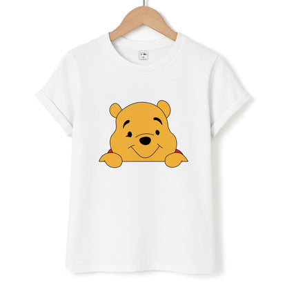 Cute Bear Leaning Unisex T-Shirt