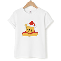Winnie Pattern Christmas T-Shirt