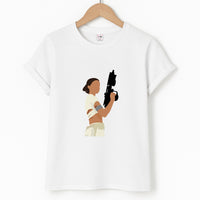 Leia With Gun T-Shirt