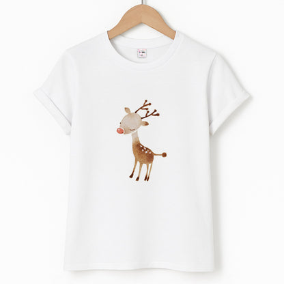 Watercolour Rudolph The Reindeer Unisex T-Shirt