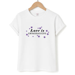 Love Is Embarrassing Note Unisex T-Shirt