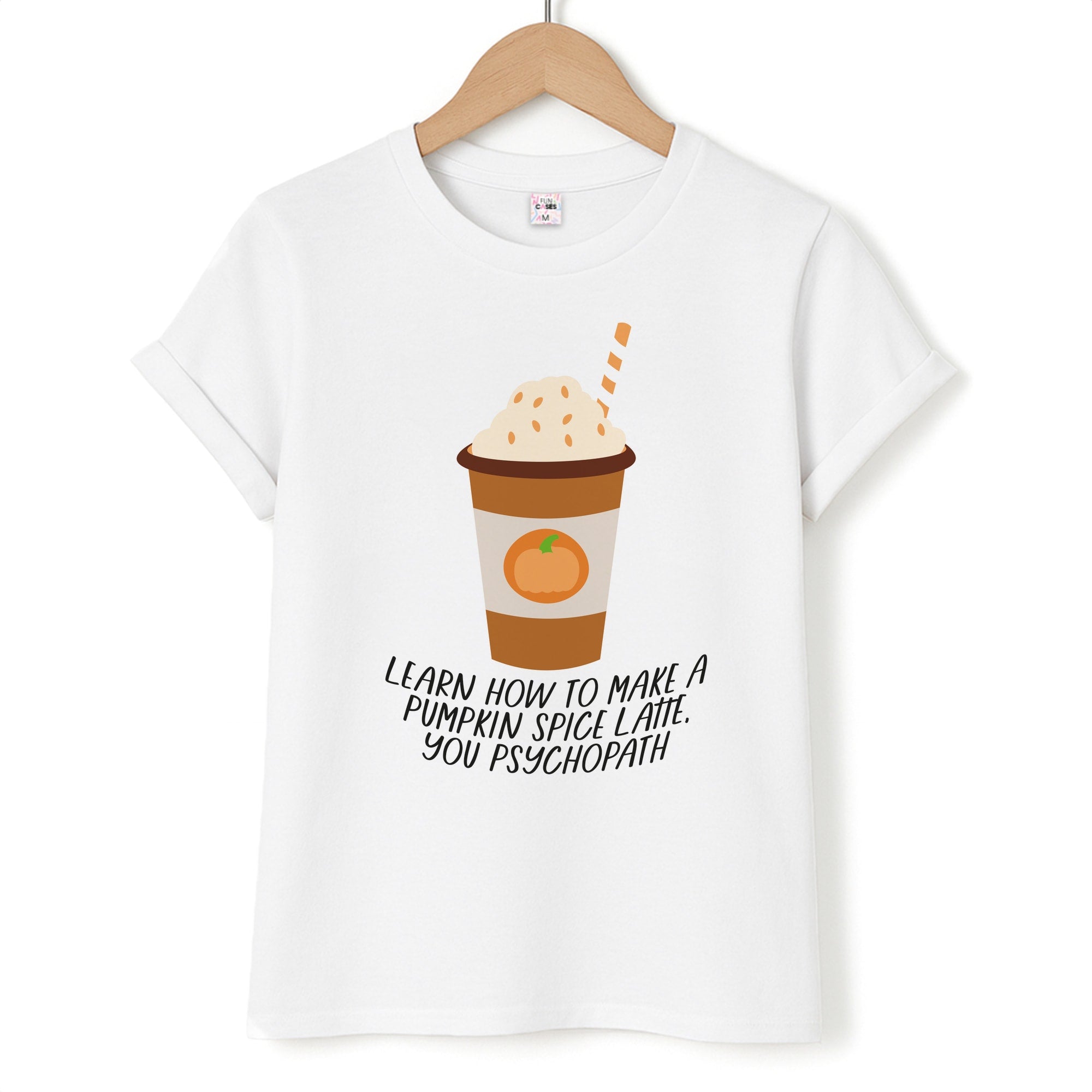 Learn How To Make A Pumpkin Spice Latte - Halloween Queens T-Shirt