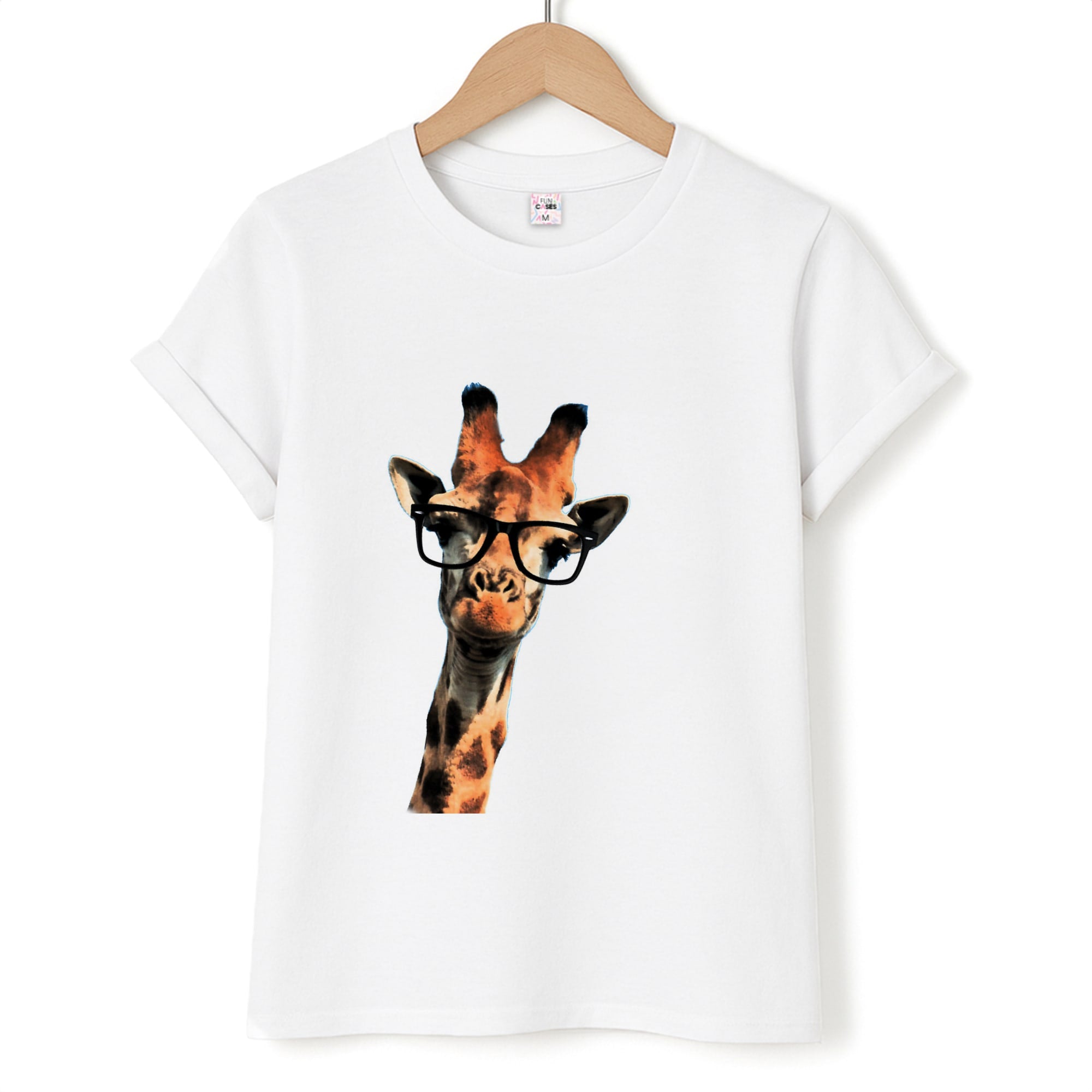Hipster Giraffe Tumblr T-Shirt