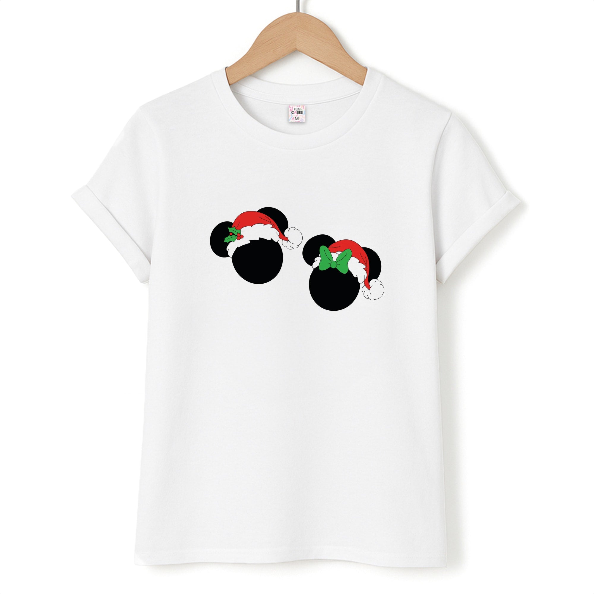 Festive Mice Christmas Unisex T-Shirt
