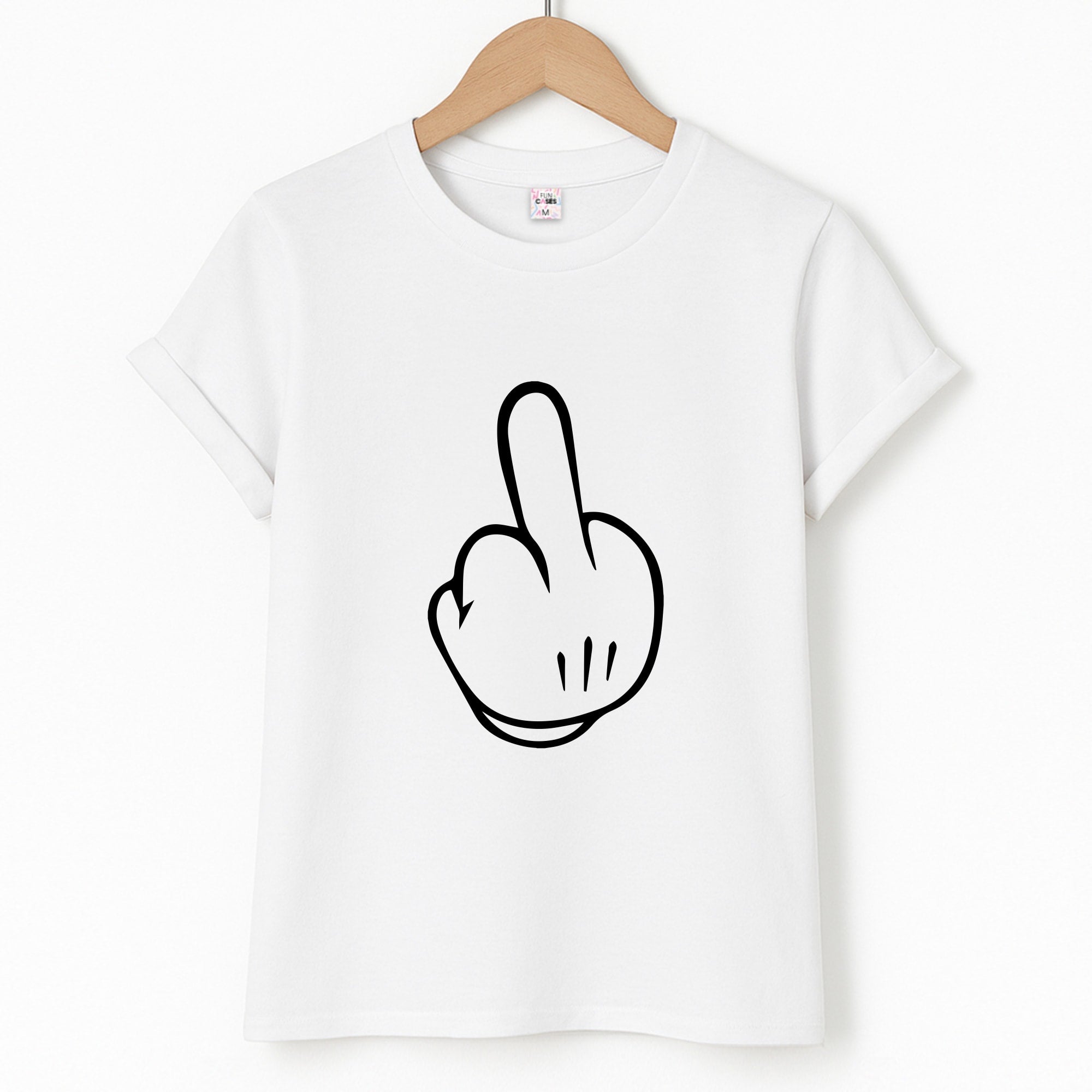 Fairytale Mouse Middle Finger Unisex T-Shirt